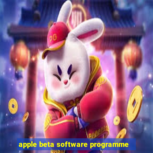 apple beta software programme